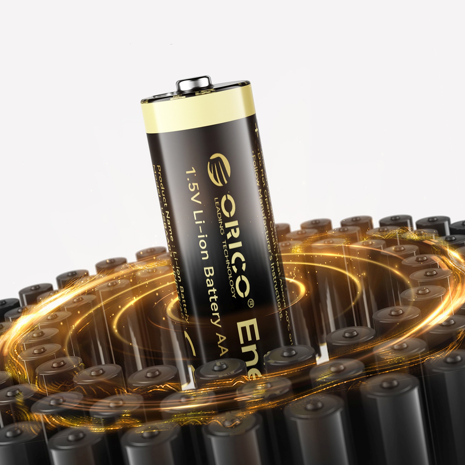 Ličio Baterija Aa 1,5 V 2100 Mwh Su Usb-c Jungtimi Ir įkrovimo Kabeliu – 2 Vnt.