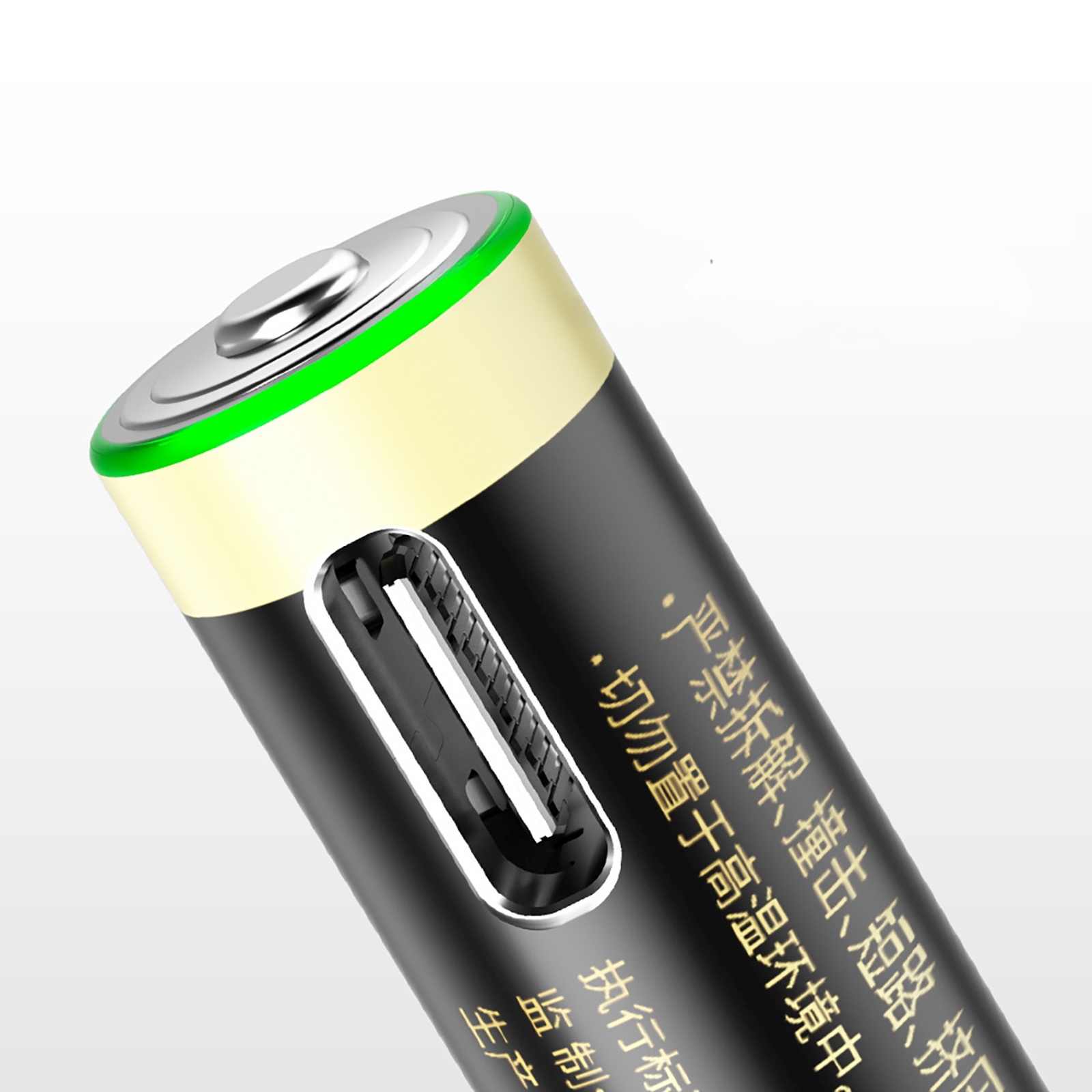Ličio Baterija Aaa 1,5 V 500 Mwh Su Usb-c Ir įkrovimo Kabeliu – 2 Vnt.