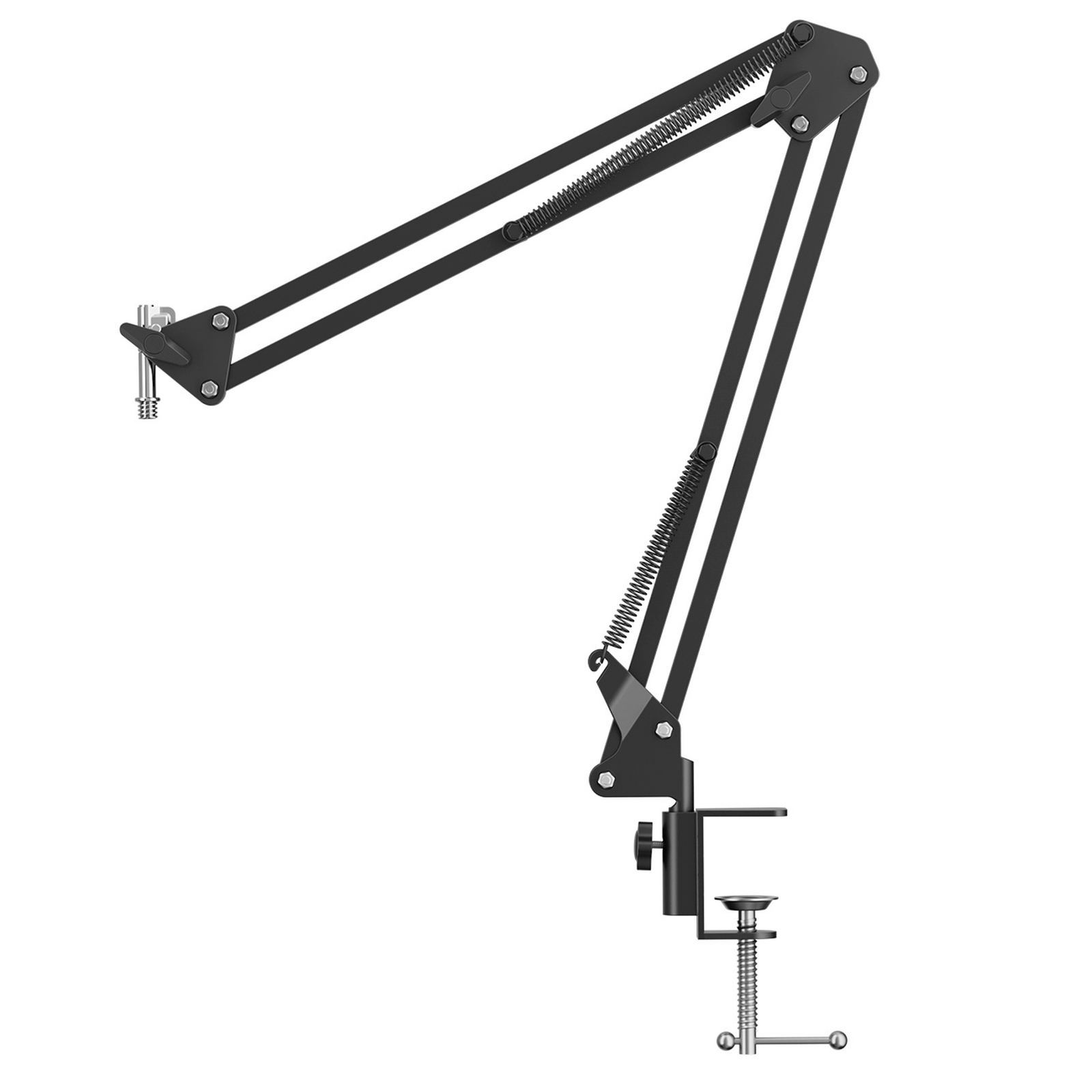 Dinaminis Studijinis Mikrofonas Su Laidu Ir Laikikliu, Usb/xlr Jungtimi – Juodas