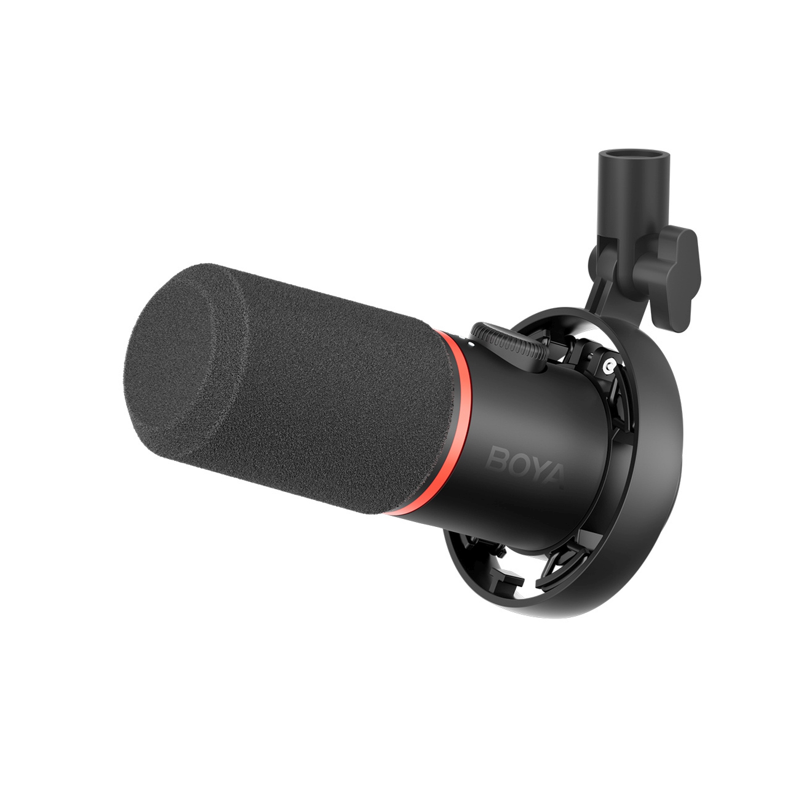 Dinaminis Laidinis Usb Xlr Rgb žaidimų Mikrofonas – Juodas