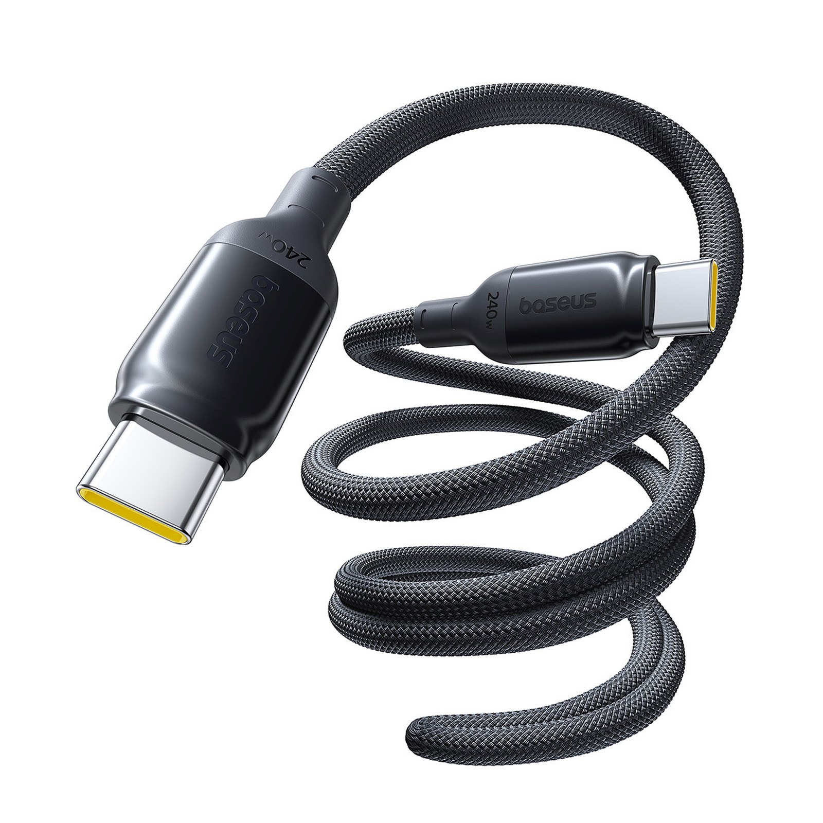 Usb-c Kabelis, 240 W, 2 M – Juodas