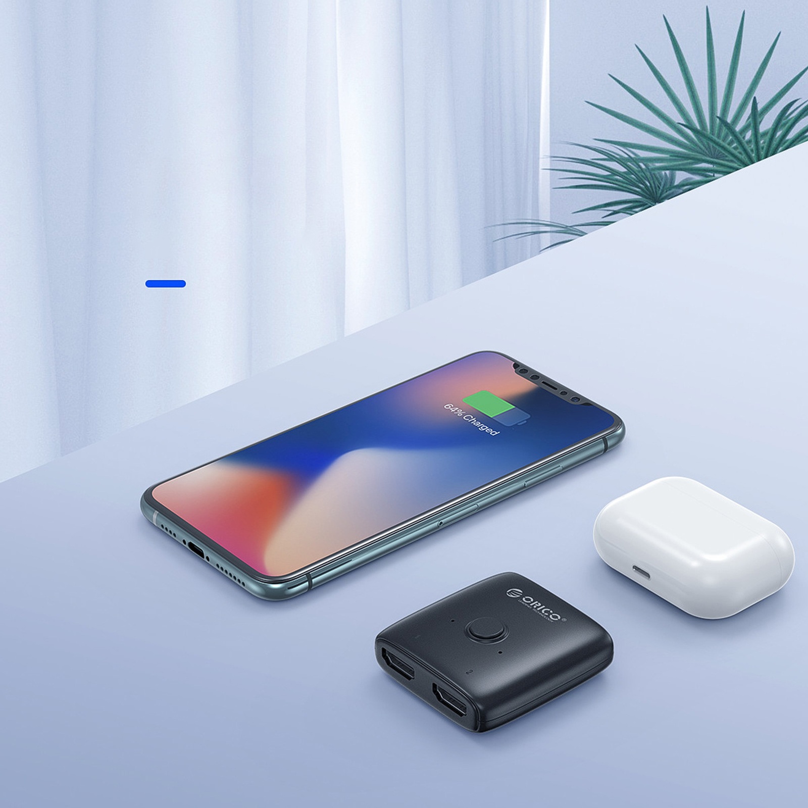 Dviejų Krypčių Hdmi Adapteris-skirstytuvas – Juodas