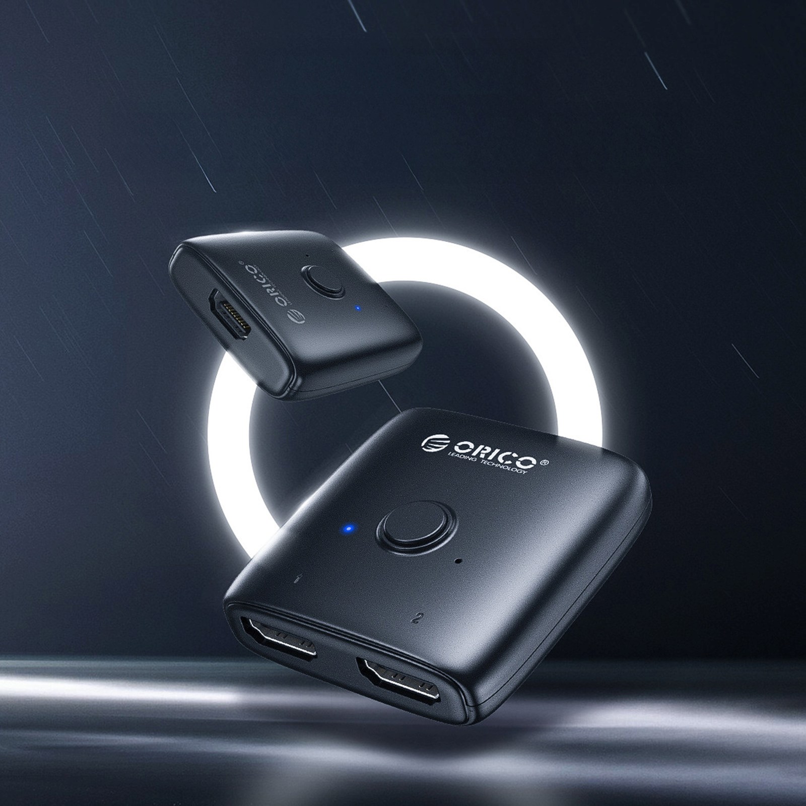 Dviejų Krypčių Hdmi Adapteris-skirstytuvas – Juodas