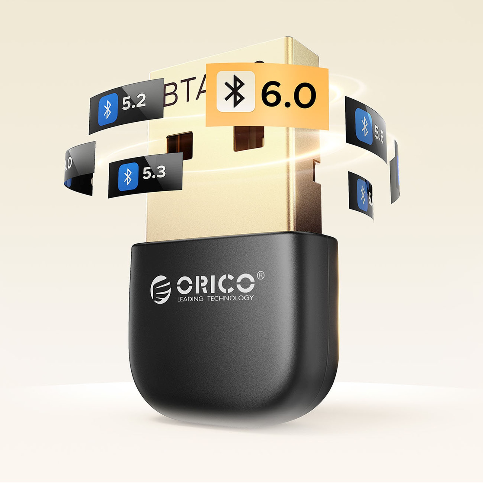 „bluetooth 6.0“ Adapteris – Juodas