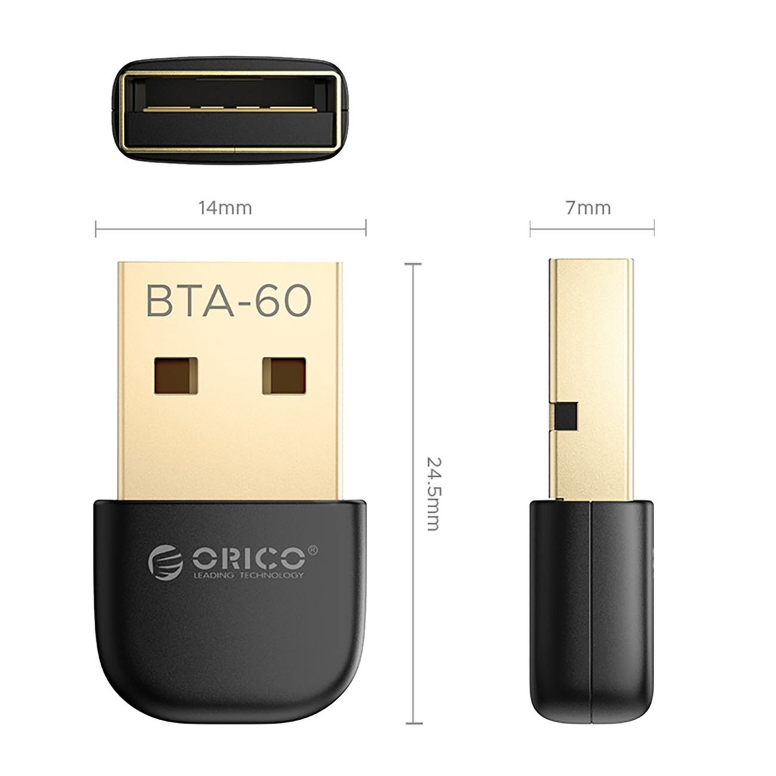„bluetooth 6.0“ Adapteris – Juodas