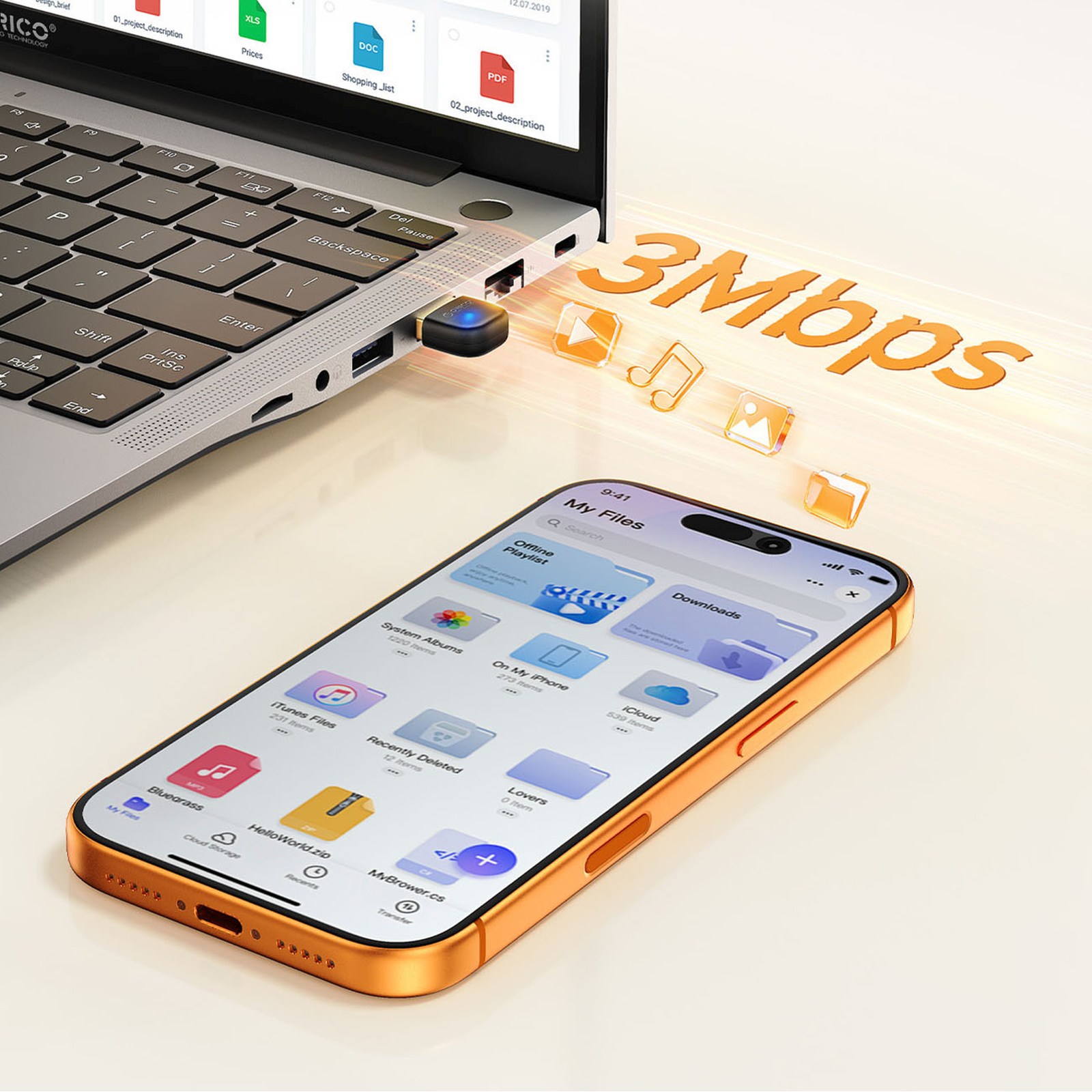 „bluetooth 6.0“ Adapteris – Juodas