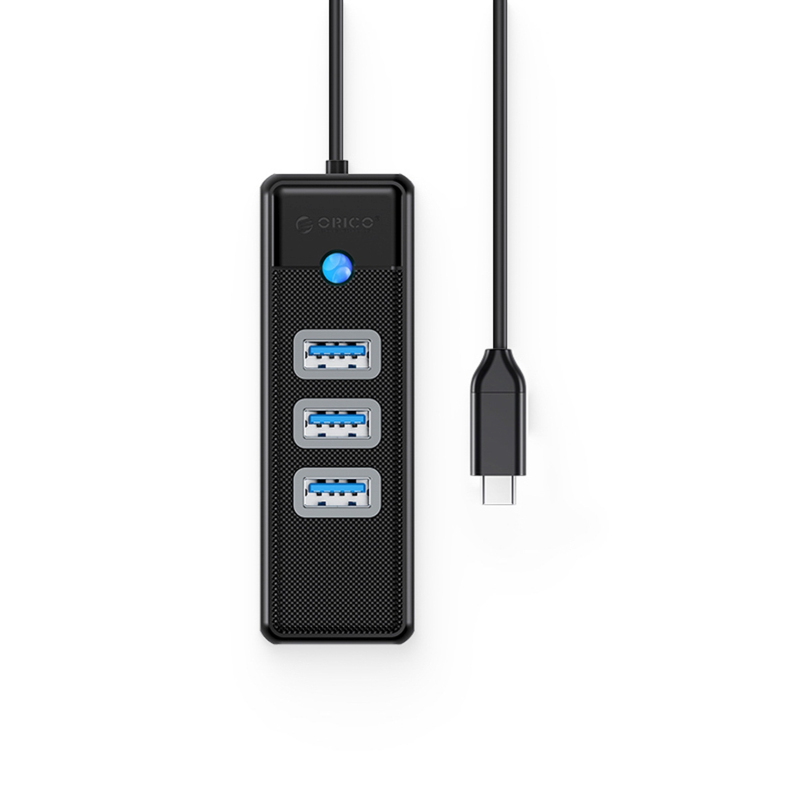 4 Prievadų Usb-c – Usb-a – Rj45 2,5g Ethernet 0,5 M Usb-c – Usb-a – Rj45 2,5g Ethernet 0,5 M – Juodas