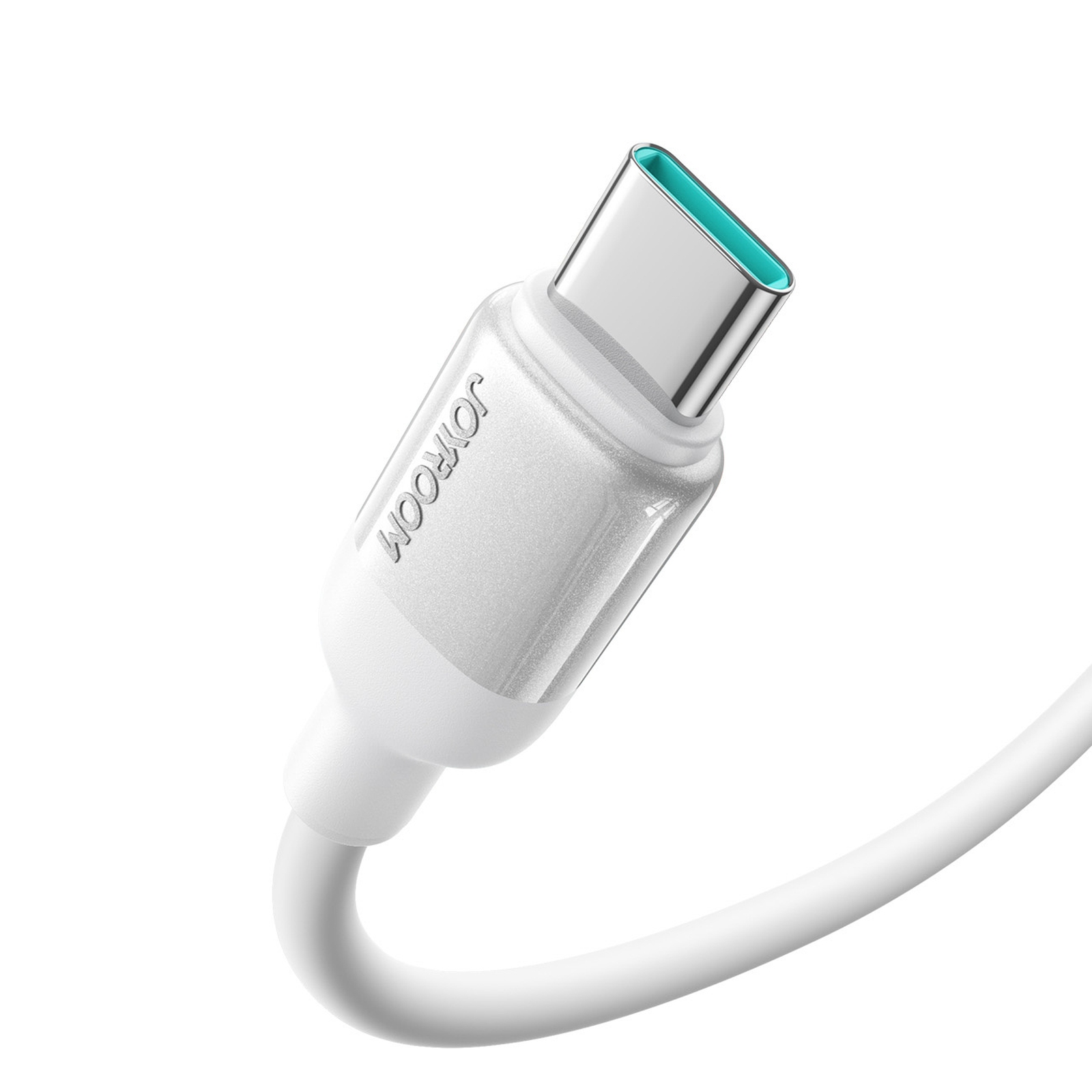Usb-c Laidas „lively Series“ 60 W, 1,2 M – Baltas