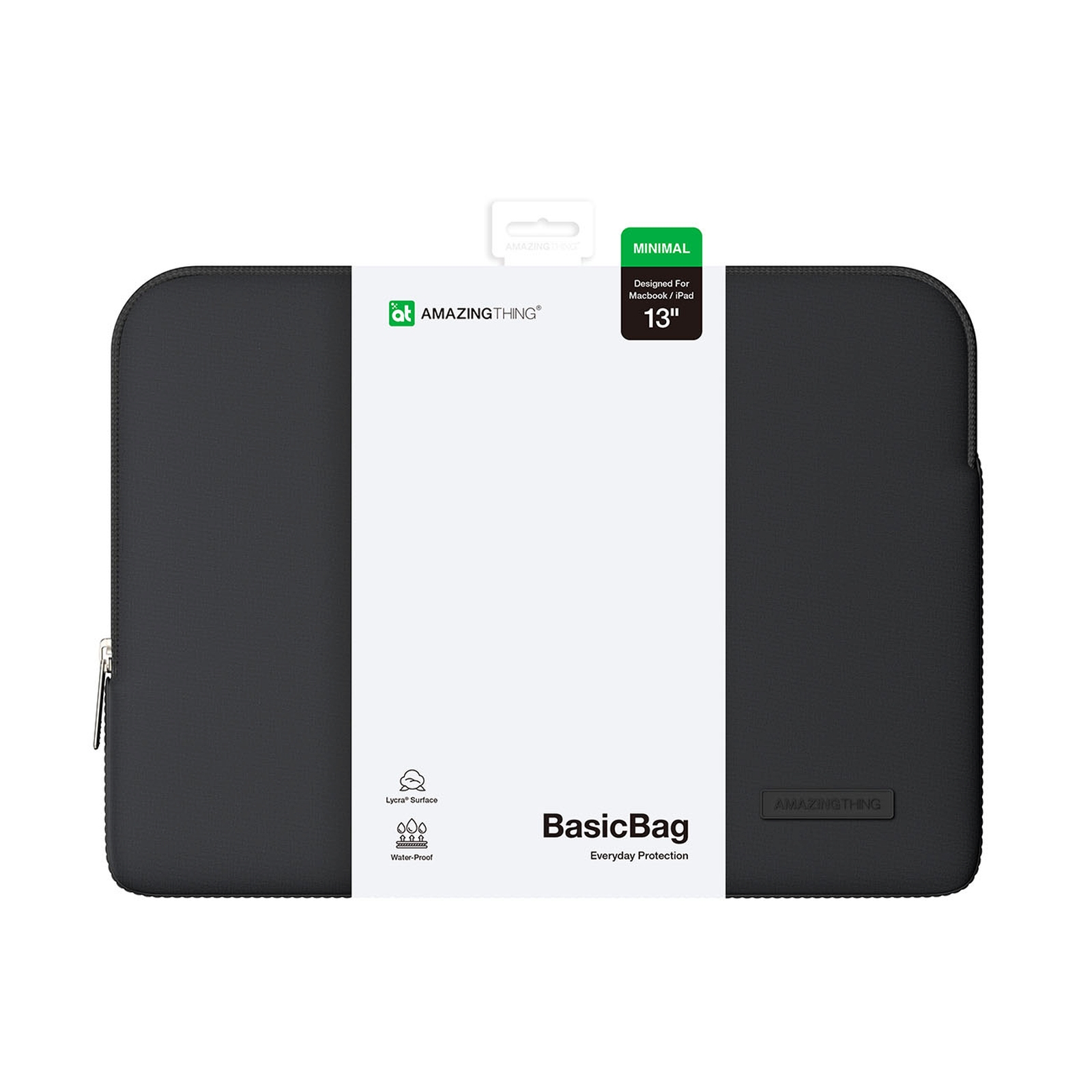 Nešiojamojo Kompiuterio „macbook Neo 13“ Dėklas „minimal Basicbag“ – Juodas