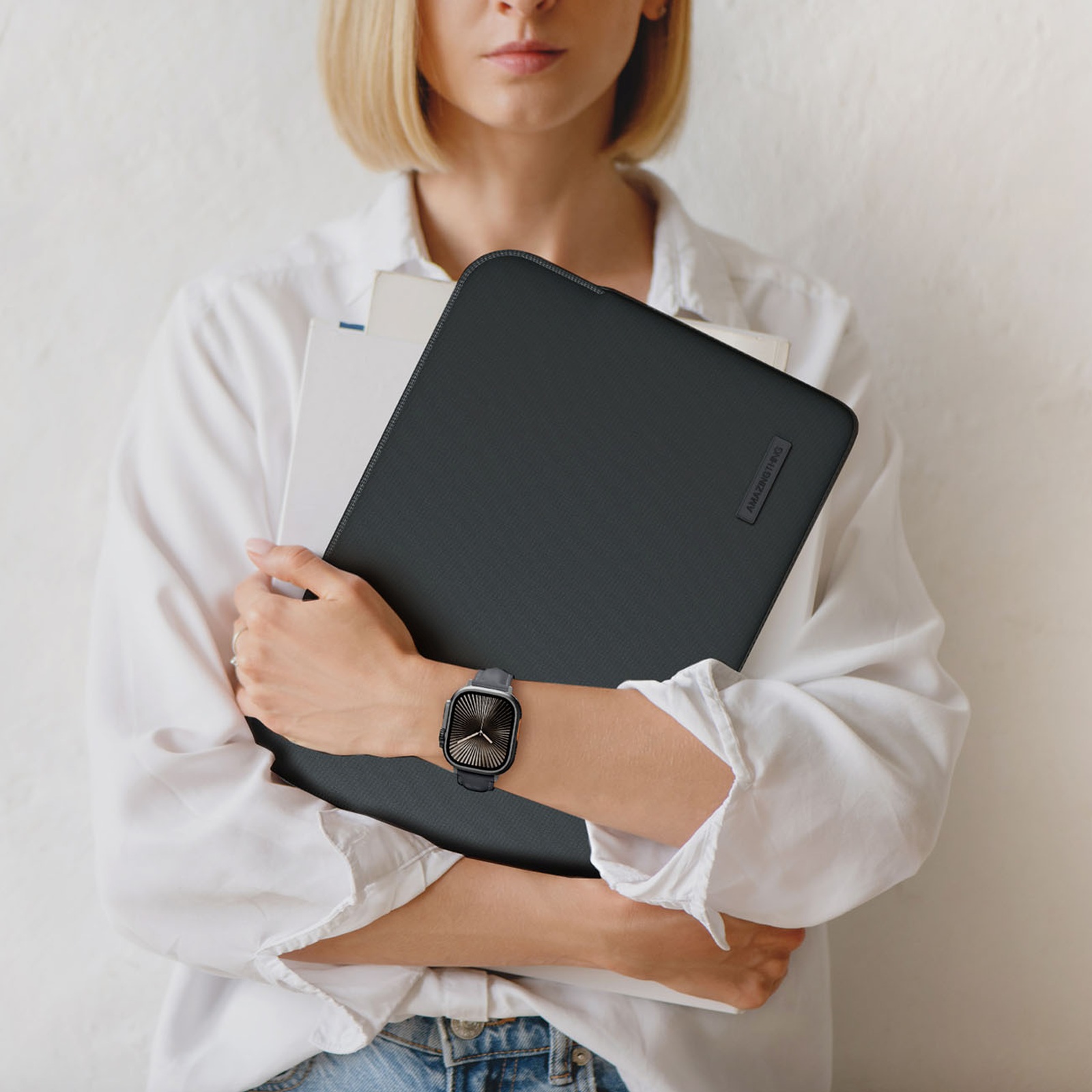 Nešiojamojo Kompiuterio „macbook Neo 13“ Dėklas „minimal Basicbag“ – Juodas