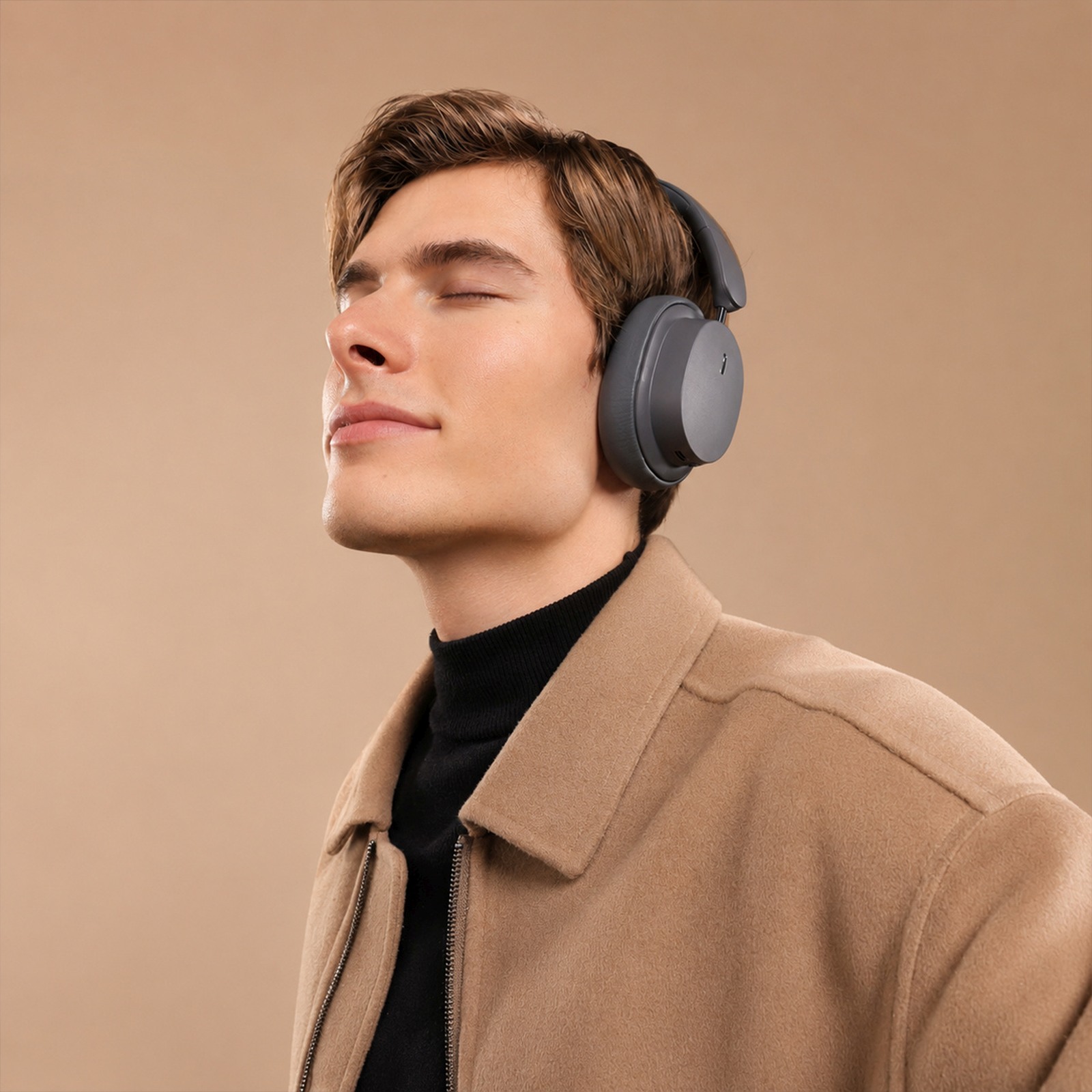 Bowie D05 „bluetooth“ Belaidės Ausinės – Juodos