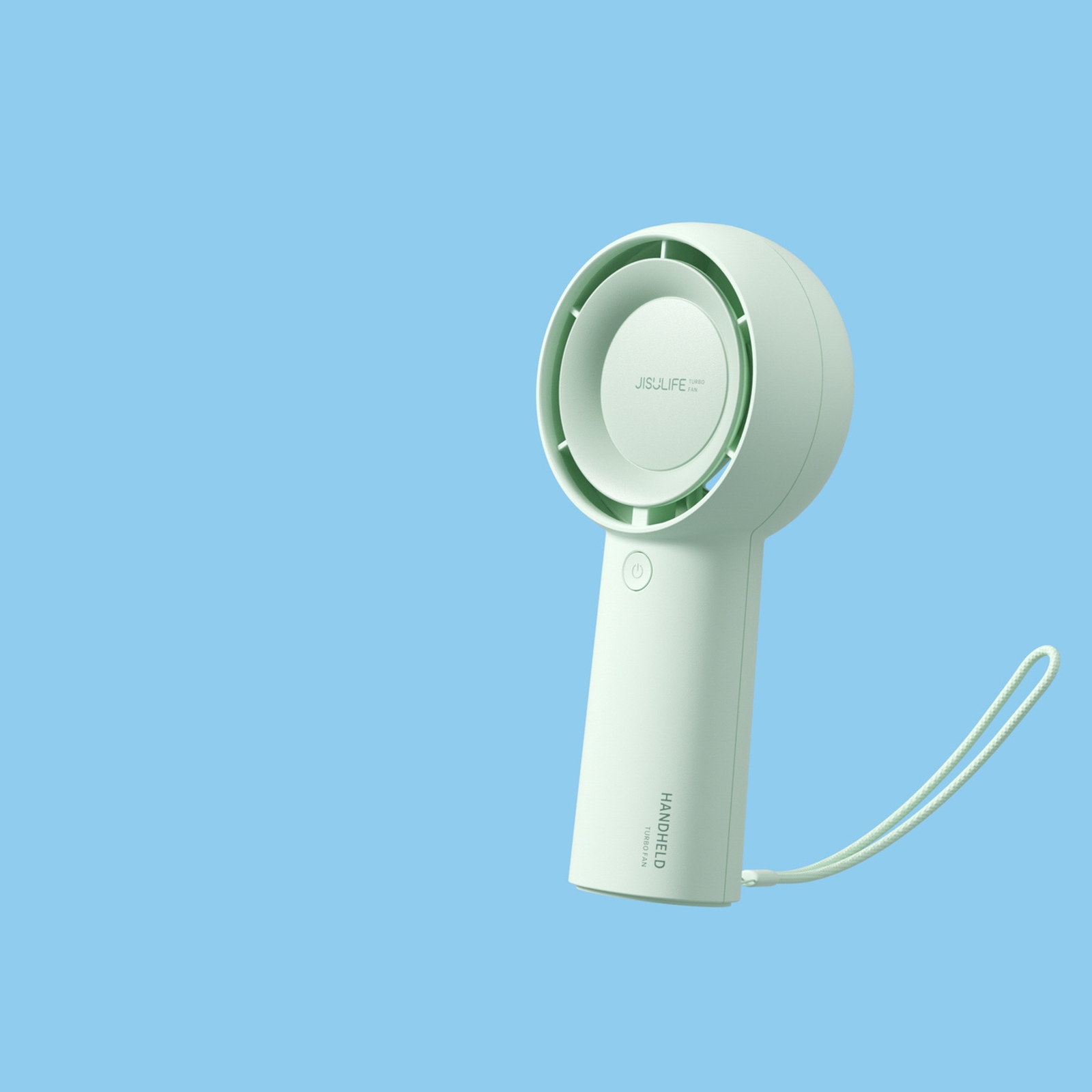 Rankinis Ventiliatorius, Mini Pūstuvas, Nešiojamas Vėduoklis, 4000 Mah – žalias