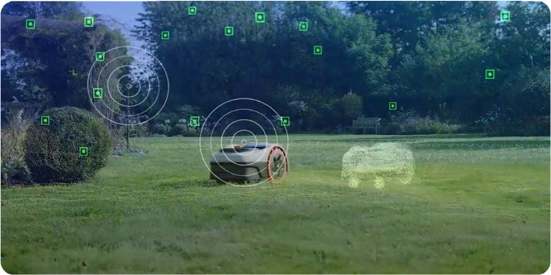 Vejos pjovimo robotas Segway NAVIMOW i105, 500 m²