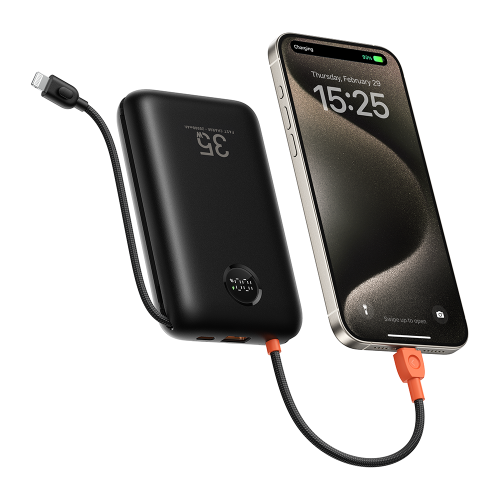 Veger K2 (W2068) Išorinė baterija (Power Bank) 20000mAh, 35W PD, Juoda