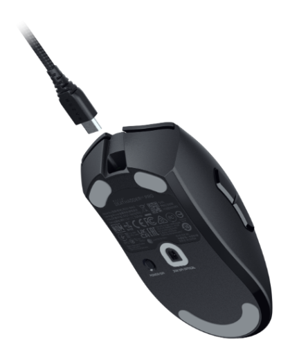 Razer DeathAdder V3 Pro Belaidė žaidimų pelė RF Wireless + USB-C, 30000 DPI, Juoda