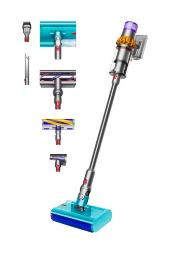 Dyson V15s Detect Submarine Belaidis dulkių siurblys, Nickel/Yellow (SPEC)