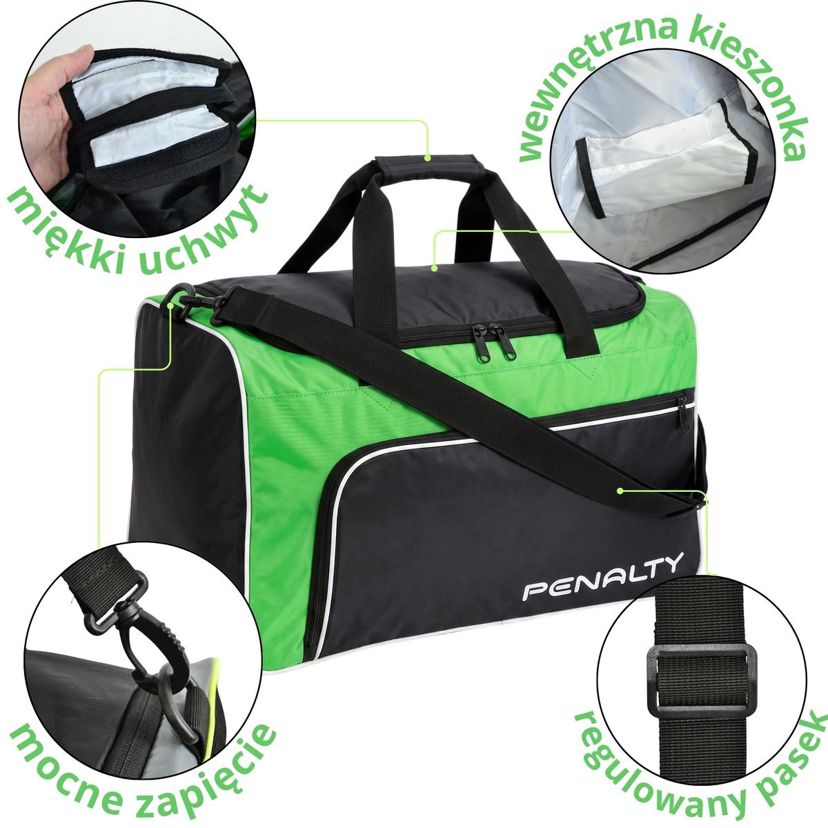 Sportinė Kuprinė „penalty Bag Mala Gym S11 Medium“ žalia