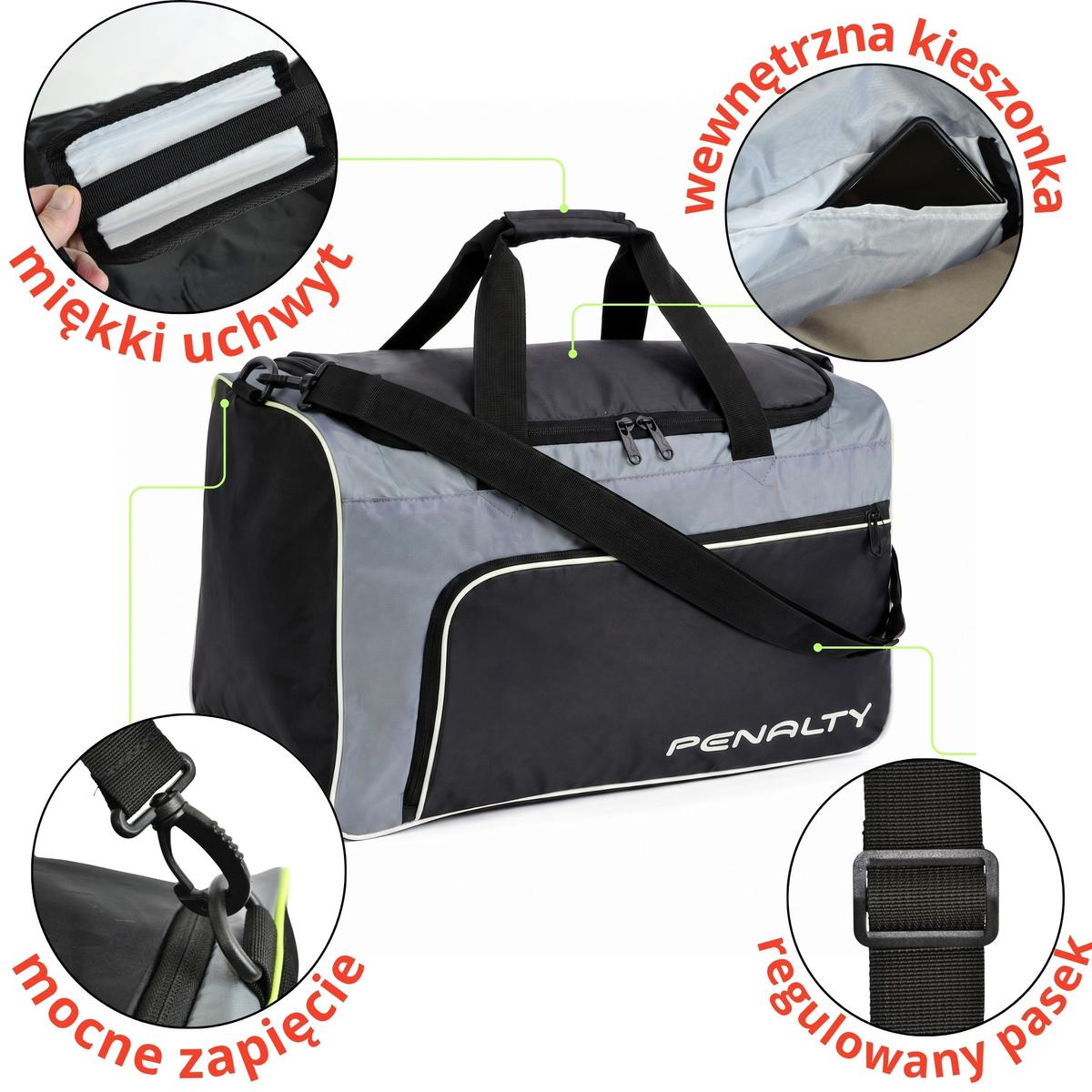 Sportinė Kuprinė „penalty Bag Mala Gym S11 Medium“ Juoda