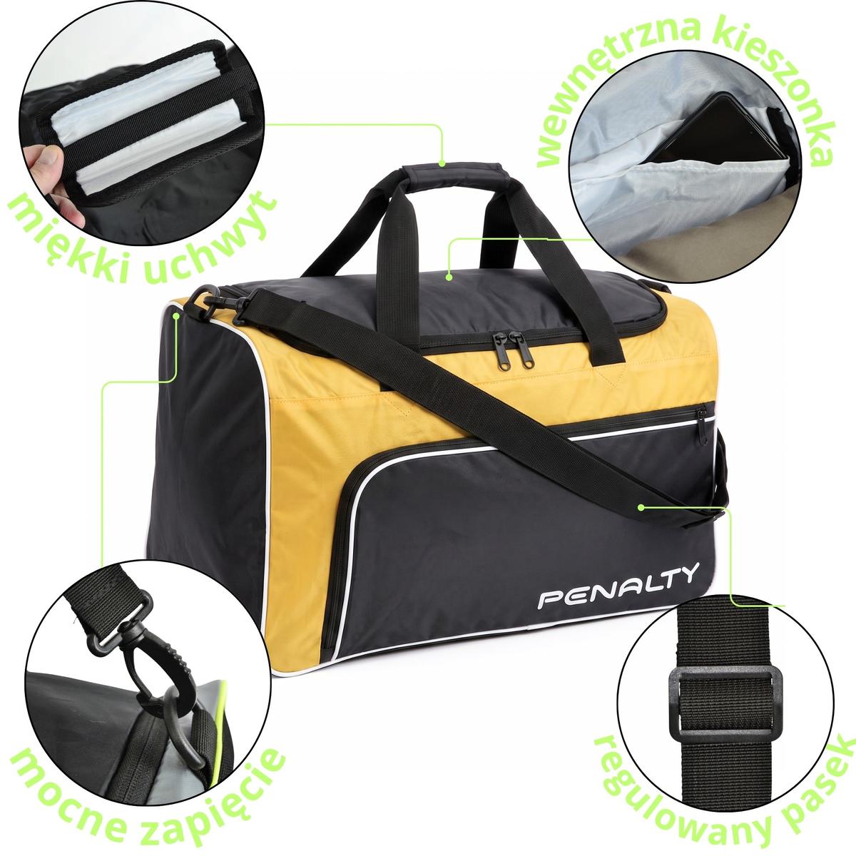 Sportinė Kuprinė „penalty Bag Mala Gym S11 Medium“ Geltona