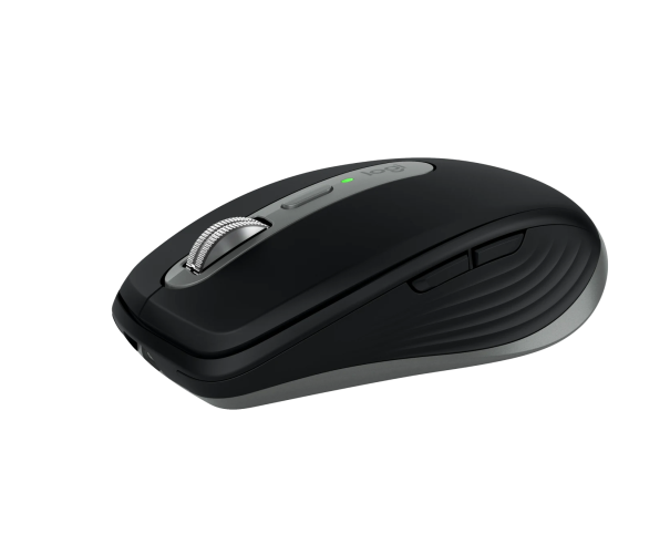 Logitech MX Anywhere 3S for Mac Belaidė pelė, RF Wireless + Bluetooth, 8000 DPI, Space Gray