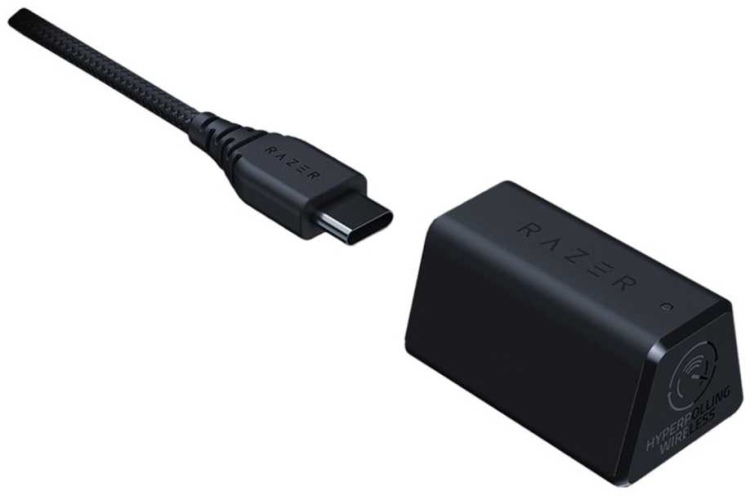 Razer DeathAdder V3 Pro Belaidė žaidimų pelė RF Wireless + USB-C, 30000 DPI, Juoda