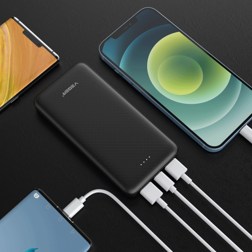 Veger A10 (W1065) Išorinė baterija (Power Bank) 10000mAh, 5V 2A, Juoda