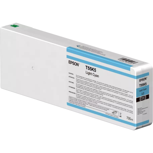 Epson T55K5 (C13T55K500) 700 ml Rašalinė kasetė, Light Cyan
