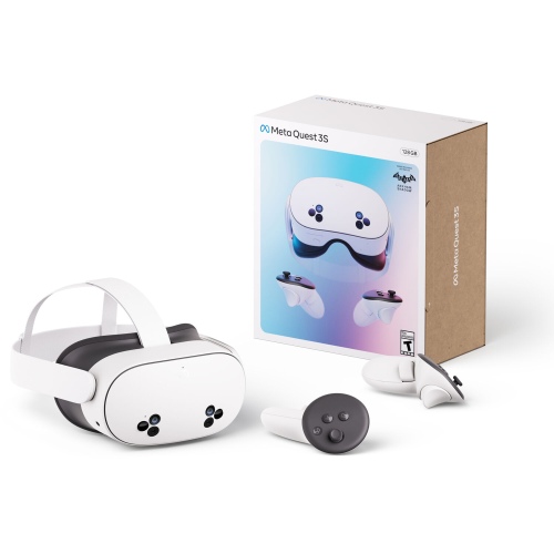 Meta Quest 3S Virtualios realybės sistema, 128GB, US, Balta