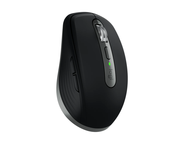 Logitech MX Anywhere 3S for Mac Belaidė pelė, RF Wireless + Bluetooth, 8000 DPI, Space Gray