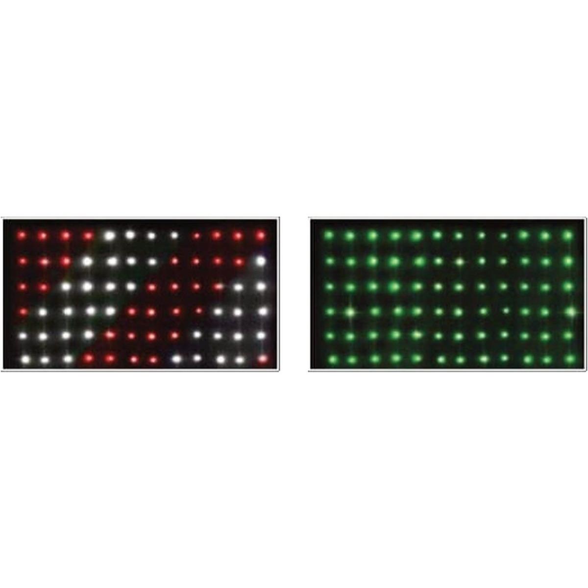 Kalėdų Eglutės Lemputės, šviesos Užuolaida (lauke/viduje) 120 Led, 300x60 Cm, Su Nuotolinio Valdymo Pultu, Rgb Spalvos