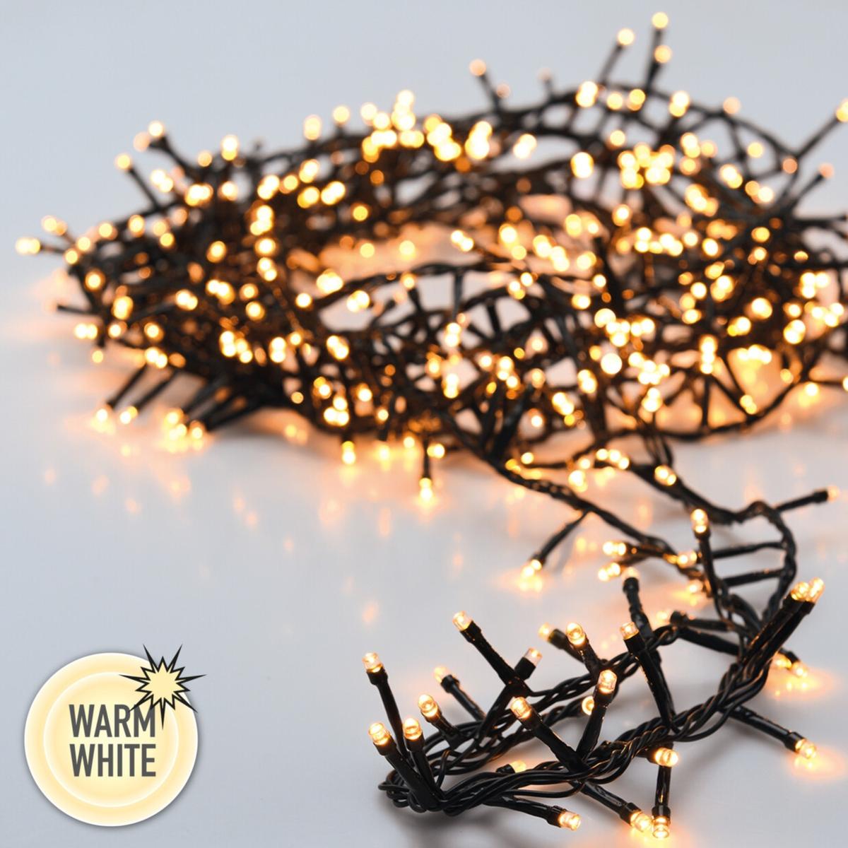 Kalėdų Eglutės Lemputės, šviesos Grandinė, 750 Led, Mirgantis, šilta Balta