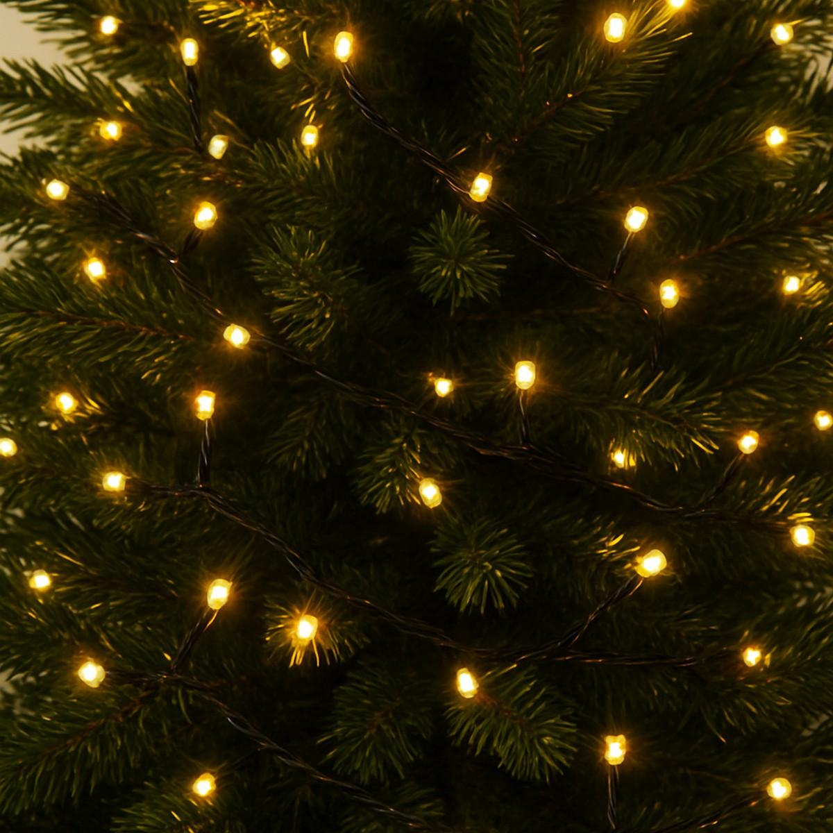 Kalėdų Eglutės Lemputės, šviesos Grandinė, 750 Led, Mirgantis, šilta Balta