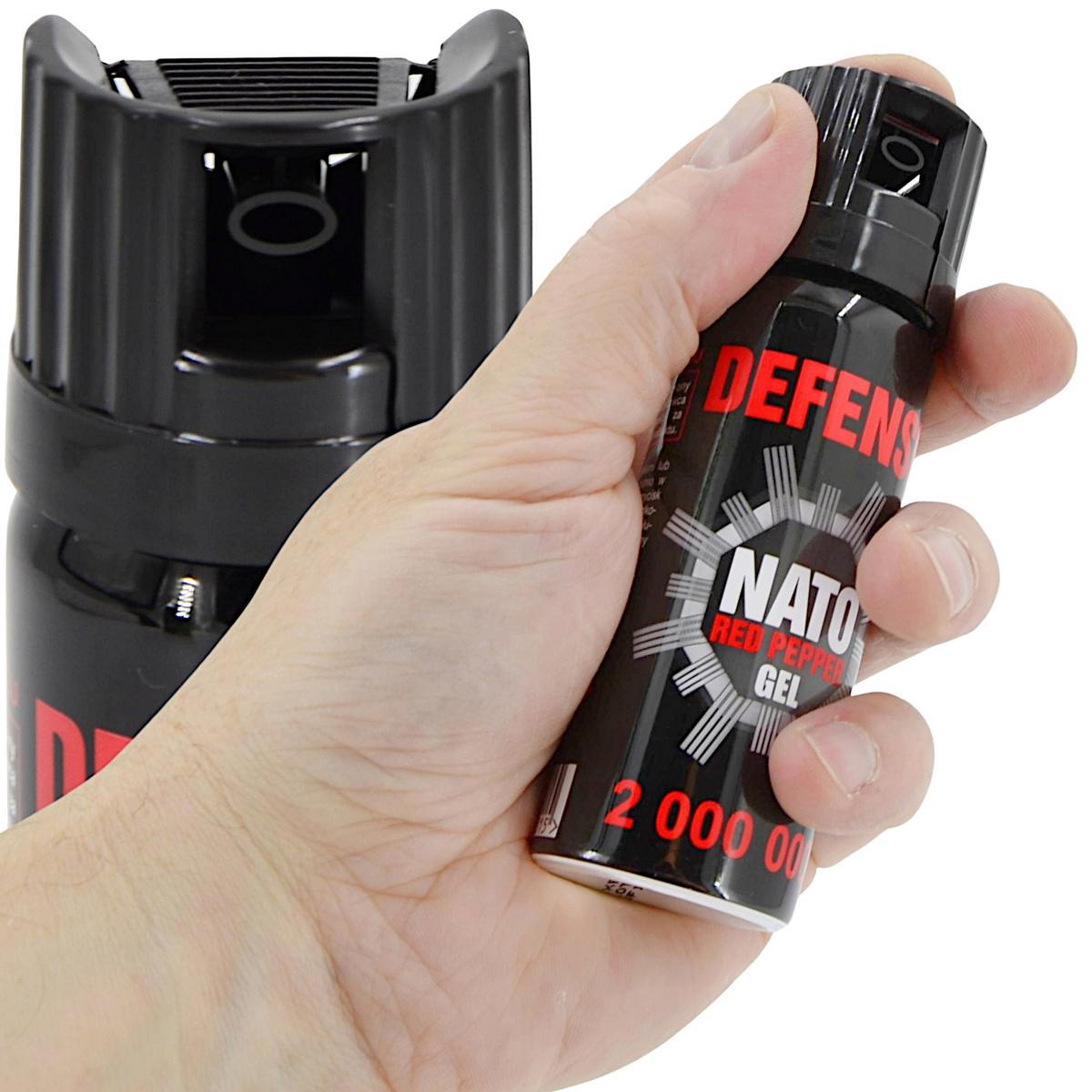 Pipirų Dujos „defence Nato“ Gel 2mln Cone 50ml 40050-c Sharg