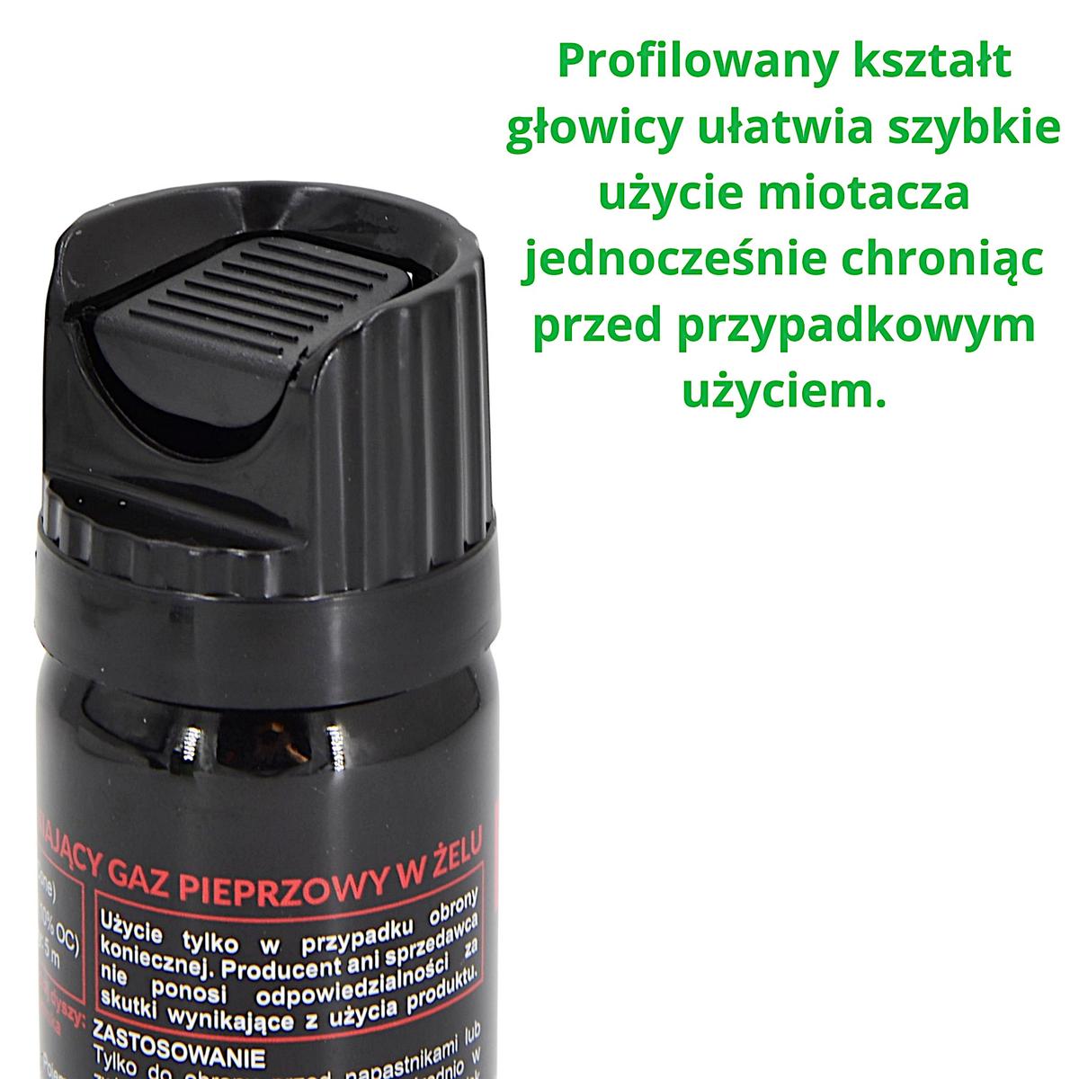 Pipirų Dujos „defence Nato“ Gel 2mln Cone 50ml 40050-c Sharg