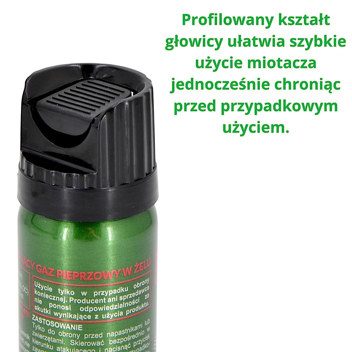 Nato Defence Gel Pipirinių Dujų Balionėlis 2 Mln. Cone 50 Ml 41050-c Sharg