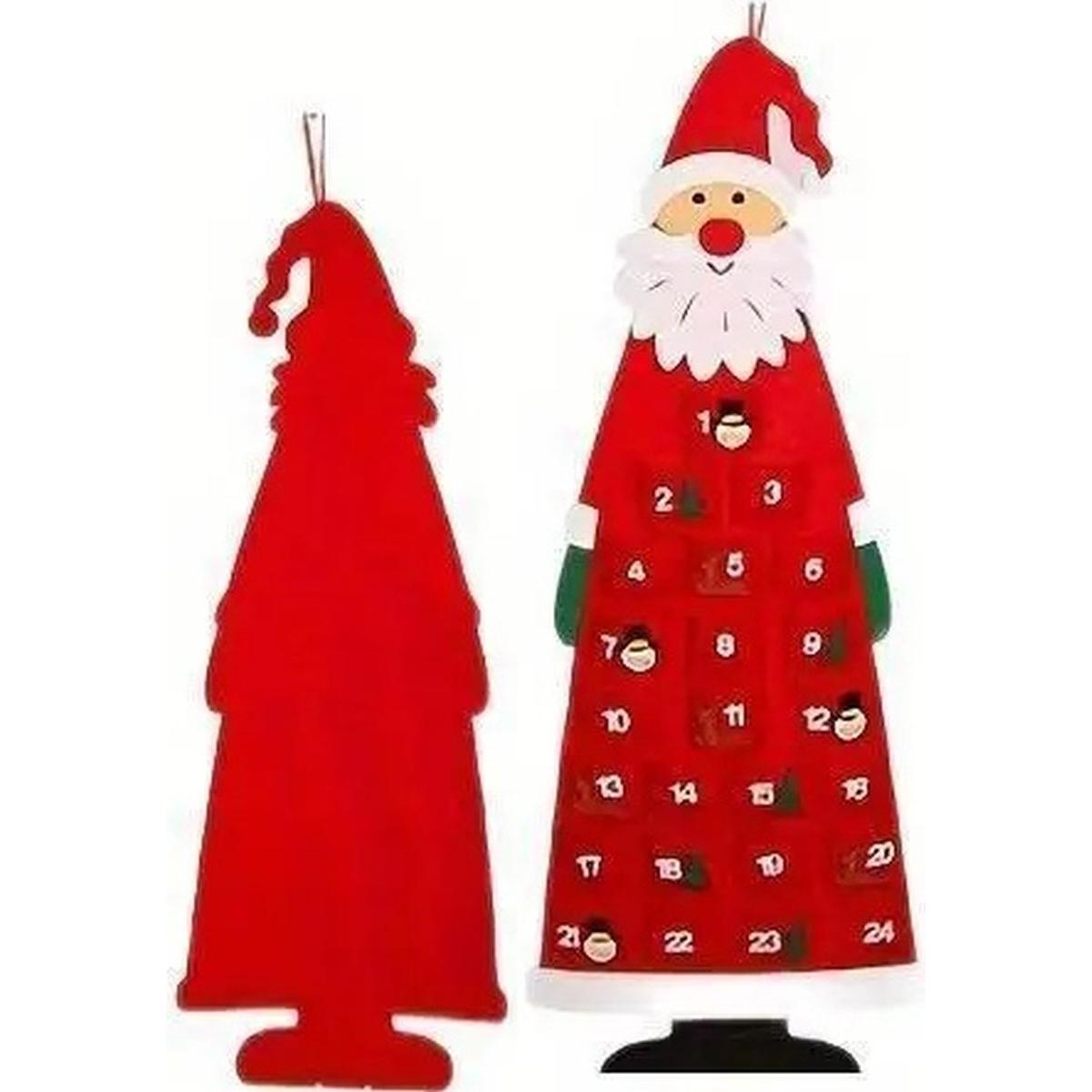 Advento Kalendorius „raudonasis Santa Klasas“