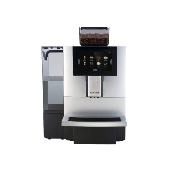 SORSO Professional X100 automatinis kavos aparatas – sidabrinis