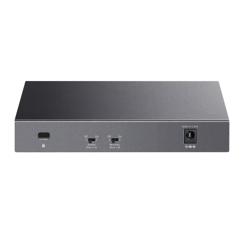 TP-Link LS108GP 8-Port Gigabit Desktop Šakotuvas su 8-Port PoE+