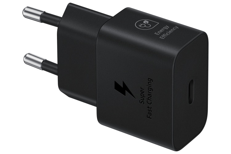 Samsung EP-T2510 25W AC Maitinimo adapteris USB-C + Kabelis USB-C, Juoda