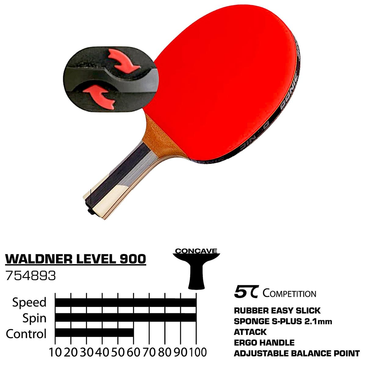 Stalo Teniso Raketė „waldner 900 Donic“