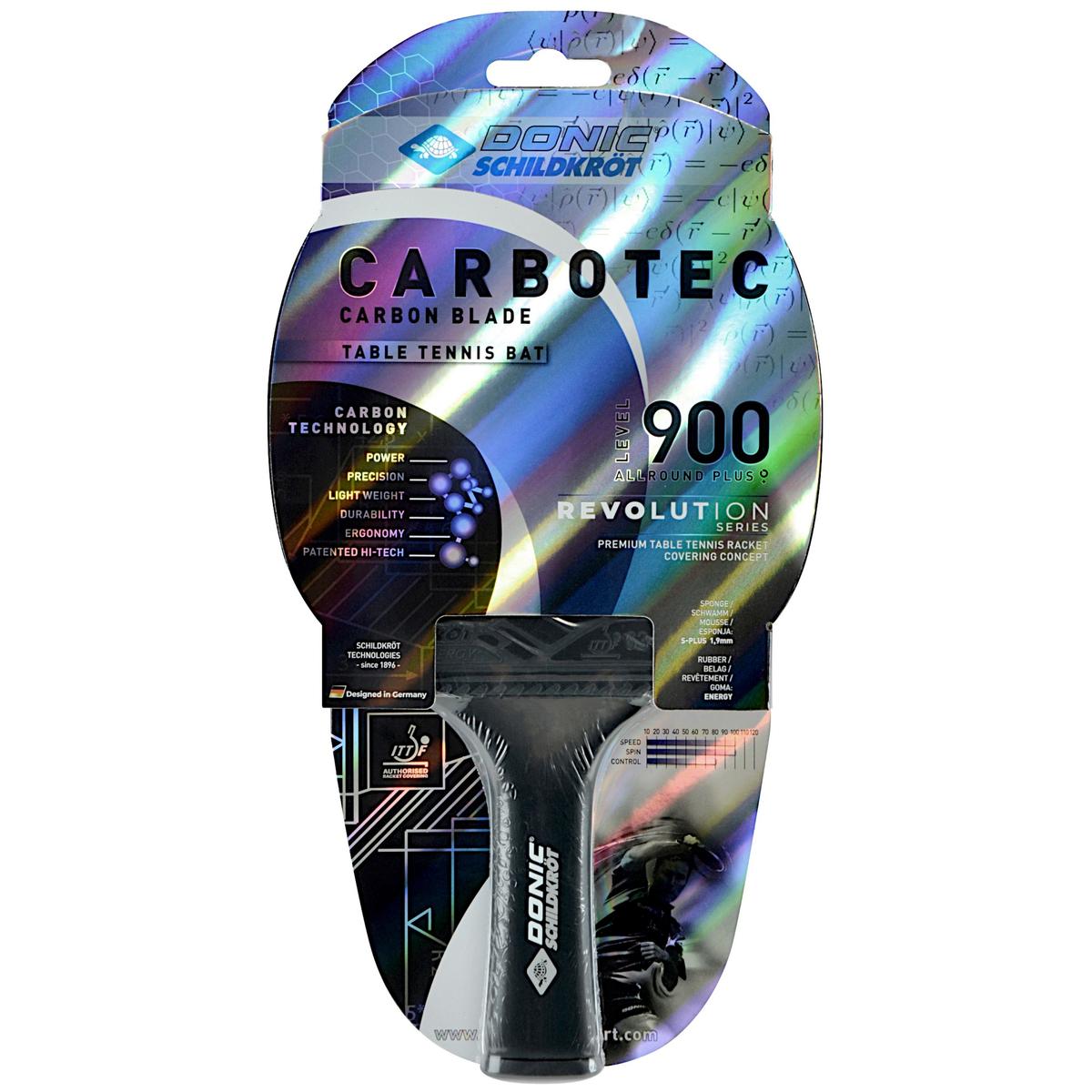Stalo Teniso Raketė „carbotec 900 Donic“