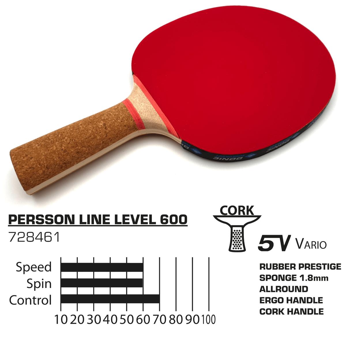 Stalo Teniso Raketė „persson 600 Donic“