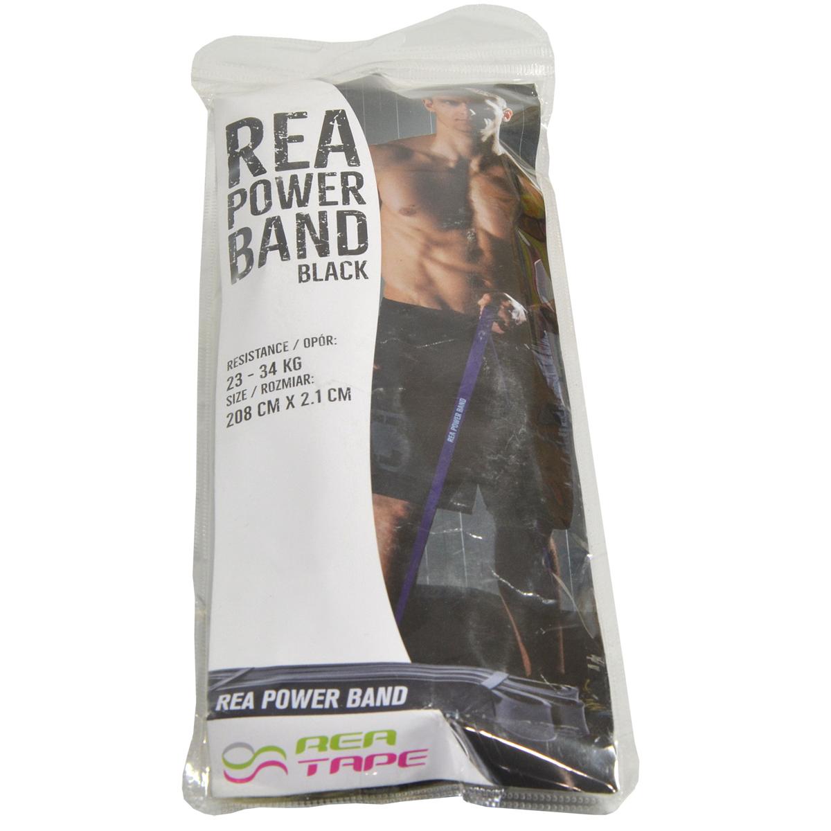 Guminė Priešinimo Juosta „rea Power Band“, Juoda