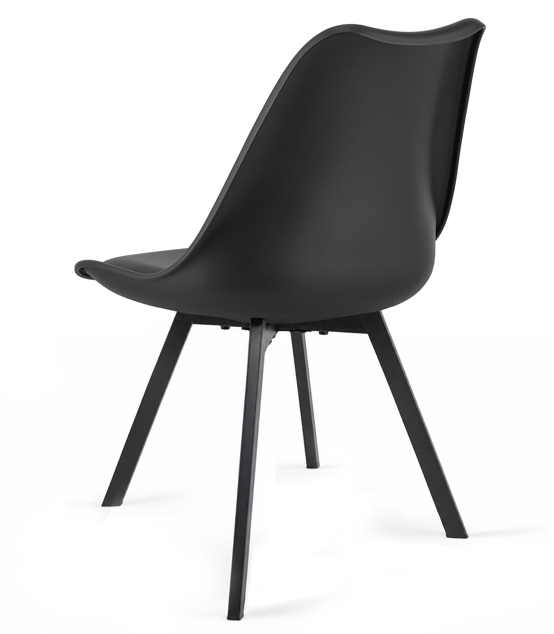 Kėdė „ram“ – Juoda / Juodos Kojos X 2