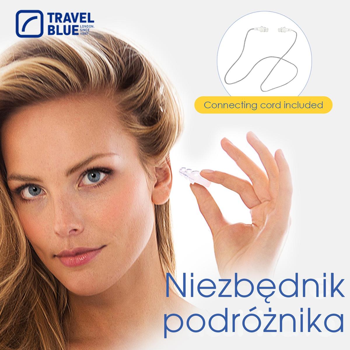 Travel Blue Silikoninės Ausų Kempinėlės