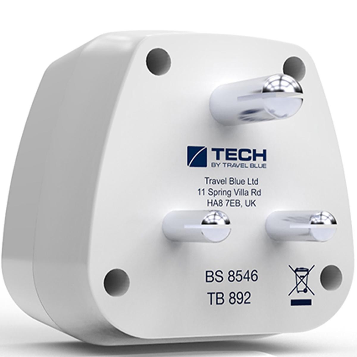Travel Blue Perėjimo Adapteris Shucko -> Indie
