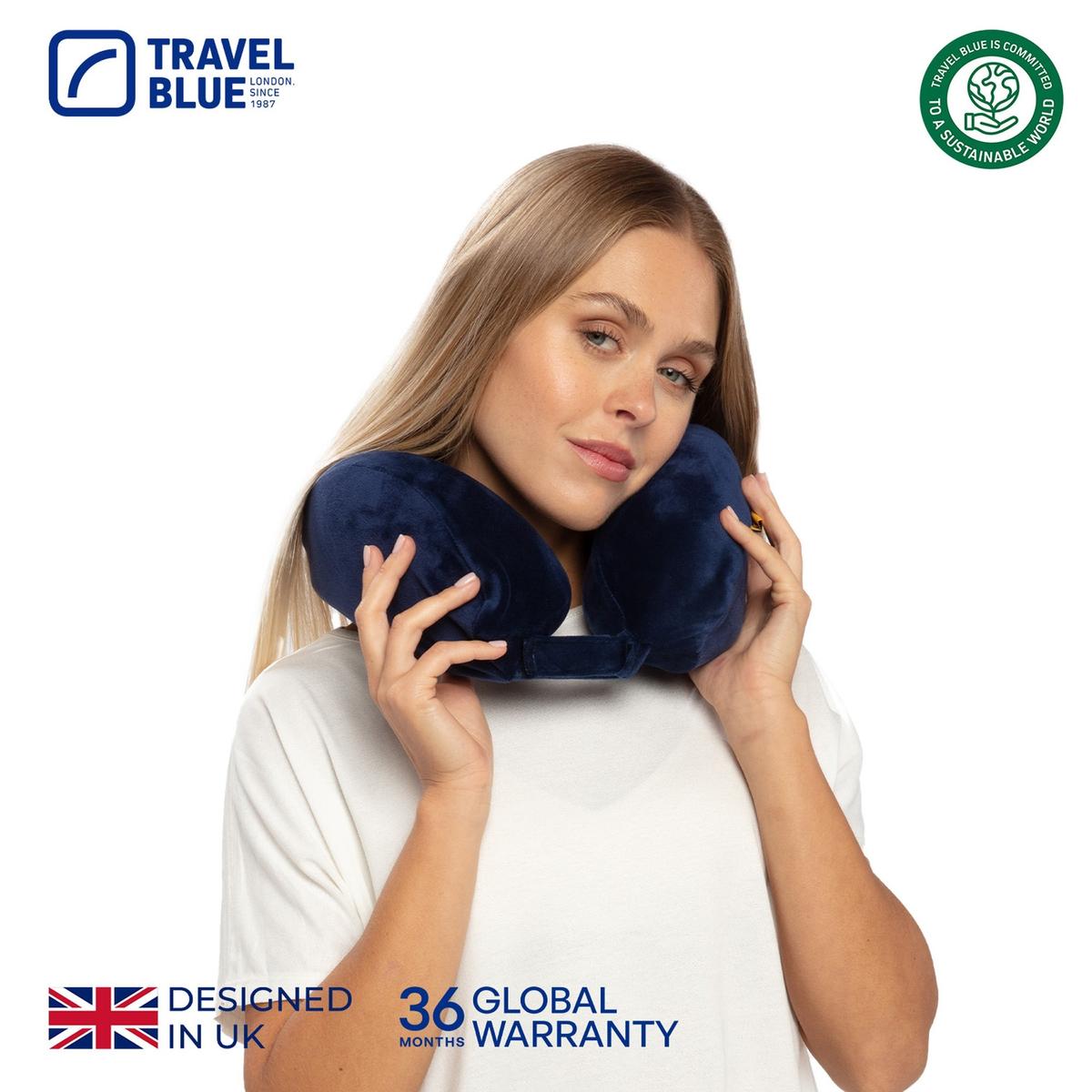 Travel Blue „memory Foam“ Pagalvė „tranquility Navy“