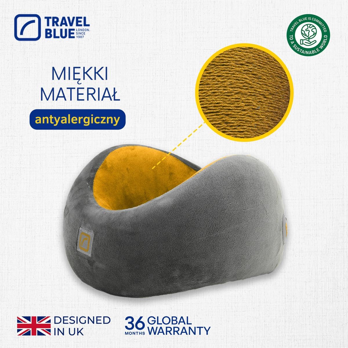 Travel Blue „memory Cloud“ Aukšta Putų Pagalvė