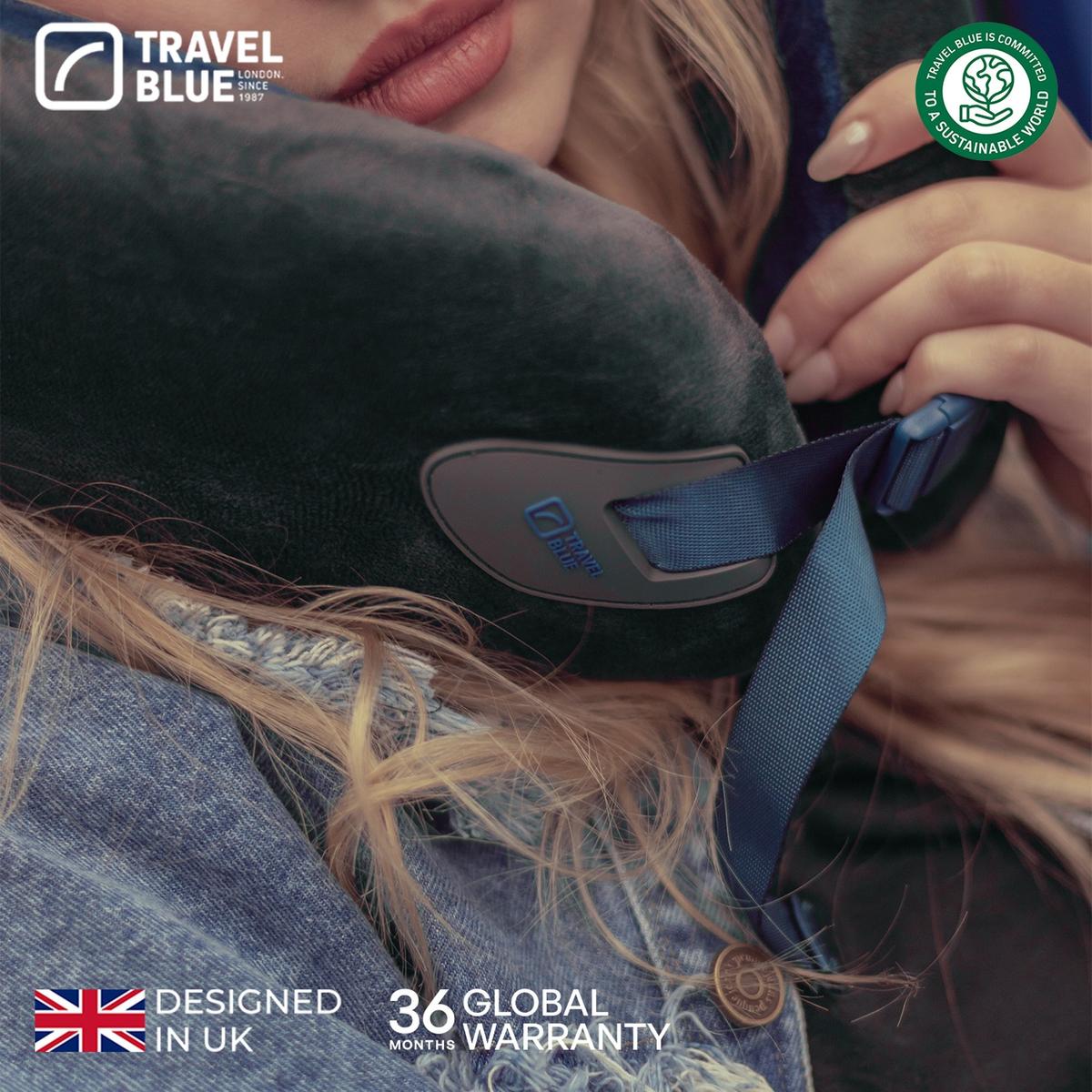 Travel Blue „memory Cloud“ Aukšta Putų Pagalvė