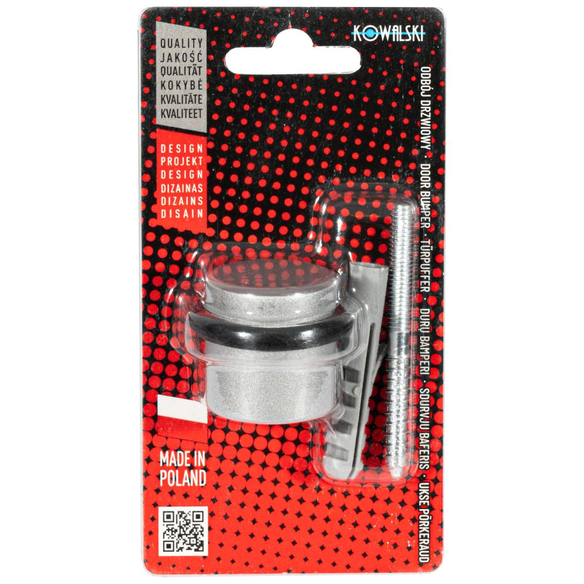 25/40 Mm Durų Atraminis Styras Iš Nerūdėjančio Plieno, Satinuotas Kowalski